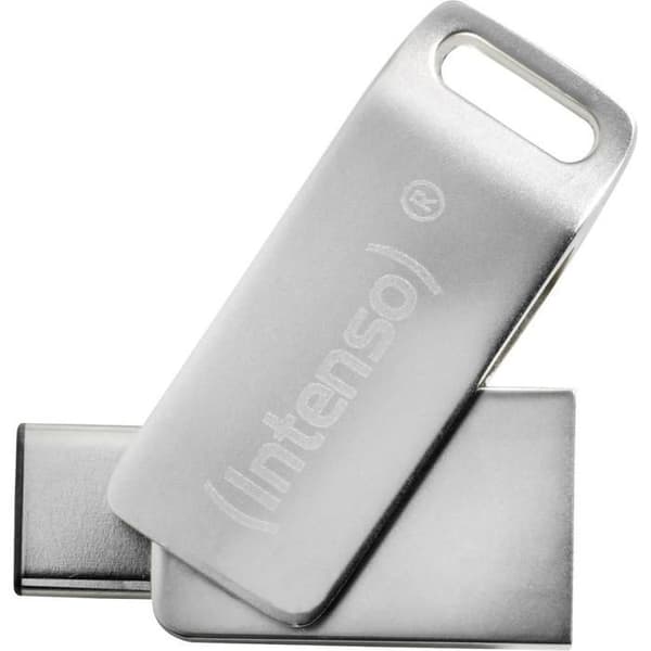 INTENSO cMobile Line USB-minne 32 GB USB 3.2 - USB typ C silver - Läshastighet upp till 70 MB/s Silver