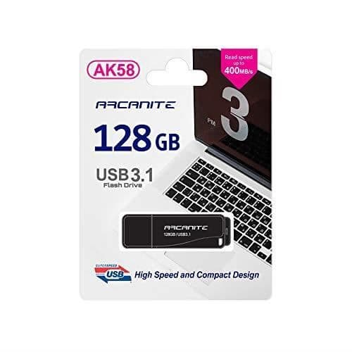 USB-nyckel - ARCANITE - 128 GB - USB 3.1 Gen 1 - Läshastighet 400 MB/s - Ultrahög hastighet