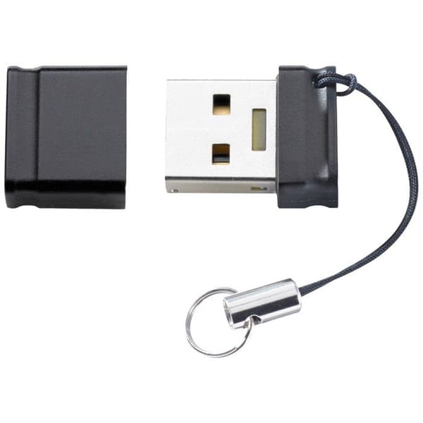 INTENSO SLIM LINE USB-nyckel - 64 GB - Svart - USB 3.0 Svart