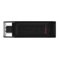 Miniatyrbild 1 av 3: USB-nyckel - KINGSTON - DATATRAVELER 70 - 256 GB - USB-C - USB 3.2 Gen 1