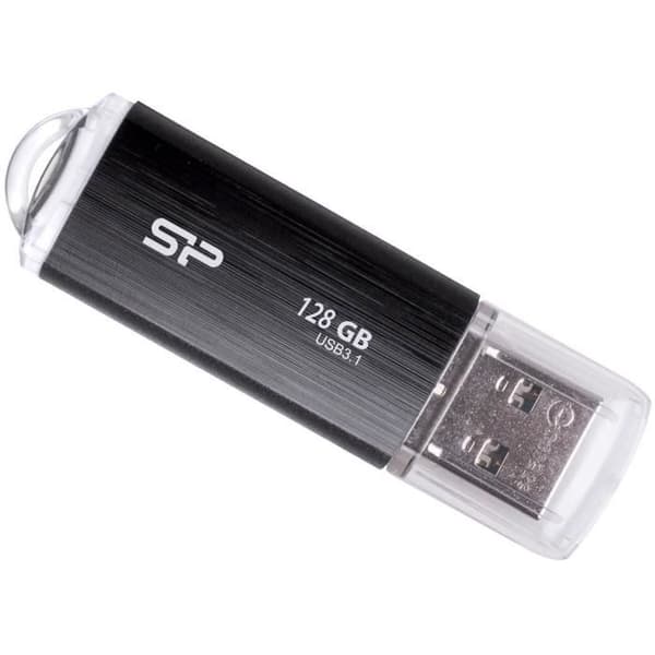 SILICON POWER USB Flash Drive 3.1 B02 - 128 GB - Svart Svart