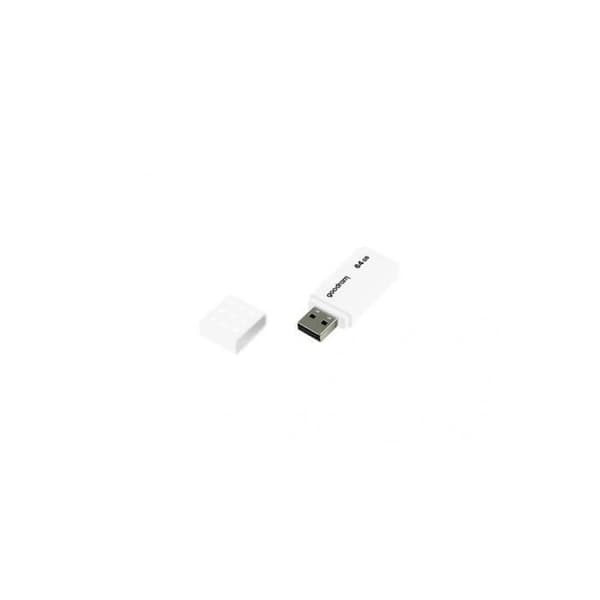 GOODRAM 64 GB UME2 BLANCO USB 2.0-nyckel - 64 GB kapacitet - USB 2.0-gränssnitt - Goodram varumärke Vit