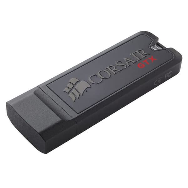 USB-nyckel - CORSAIR - Flash Voyager GTX - 1000 GB - USB 3.0 - Cap - Svart