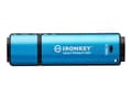 Miniatyrbild 3 av 3: USB-nyckel - KINGSTON IronKey Vault Privacy 50-serien - 128 GB - USB-C 3.2 Gen 1