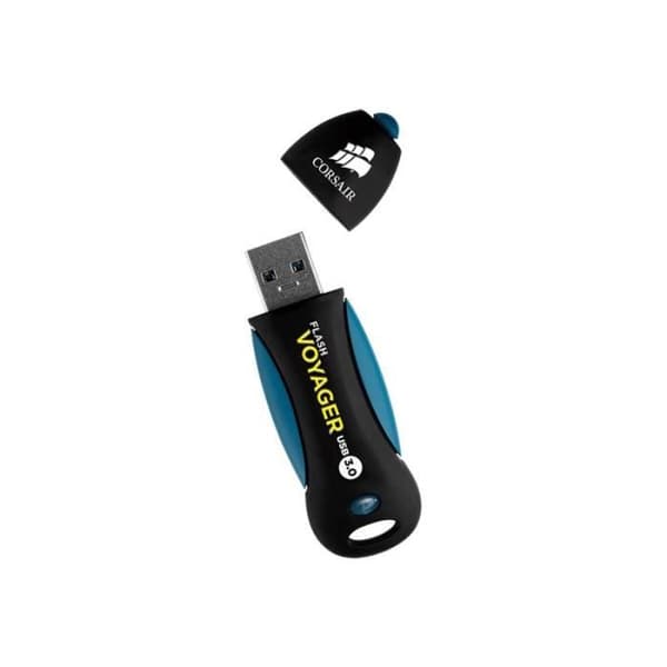 USB-nyckel - CORSAIR - Flash Voyager - 256 GB - USB 3.0 - Läshastighet upp till 190 MB/s