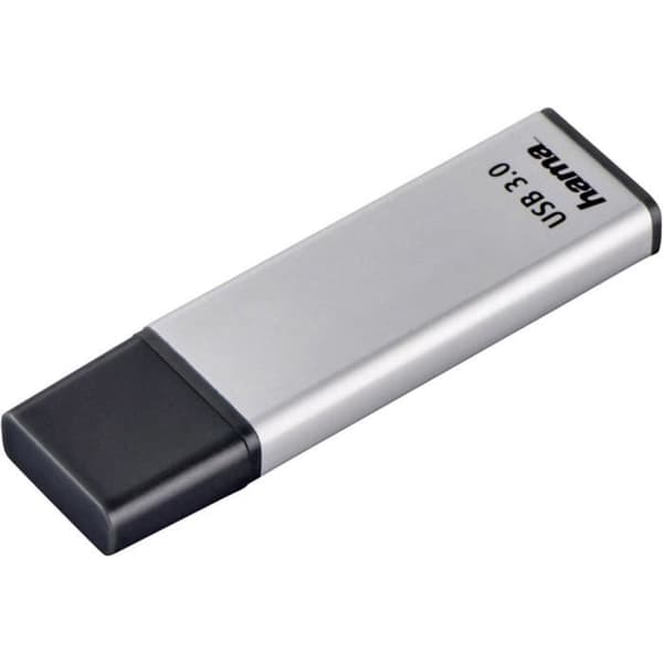 USB-nyckel - HAMA - Classic - 128 GB - USB 3.0 - Grå Silver