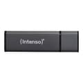 Miniatyrbild 1 av 2: USB-minne 8GB Intenso Alu Line Antracit