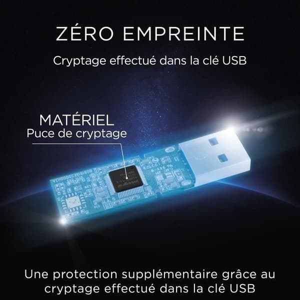 INTEGRAL Courier FIPS 197 krypterad USB-nyckel 16 GB - USB 3.0