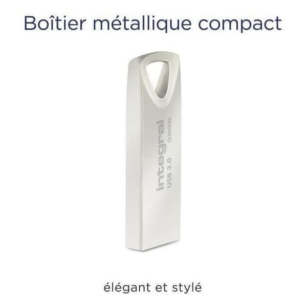 USB-nyckel - INTEGRAL - ARC - 32GB - USB 3.0 - Grå