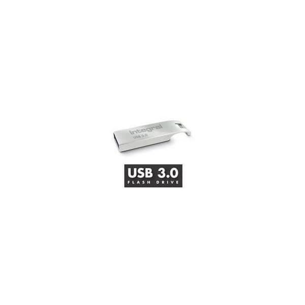 USB-nyckel - INTEGRAL - ARC - 32GB - USB 3.0 - Grå Silver