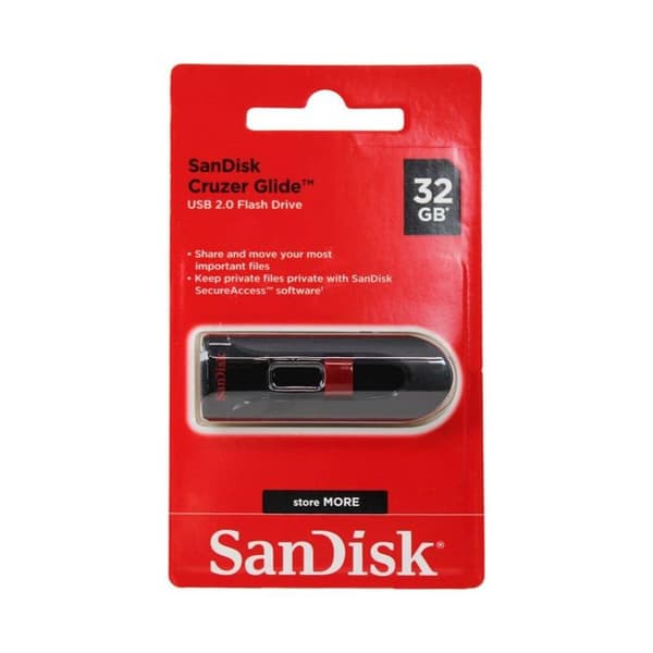 SANDISK CRUZER GLIDE 32G 3-PACK SDCZ60-032G-G46T
