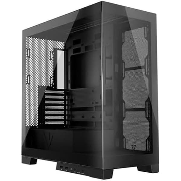 PC-fodral - MODECOM - Volcano Space MIDI - USB 3.0 - USB-C - Svart