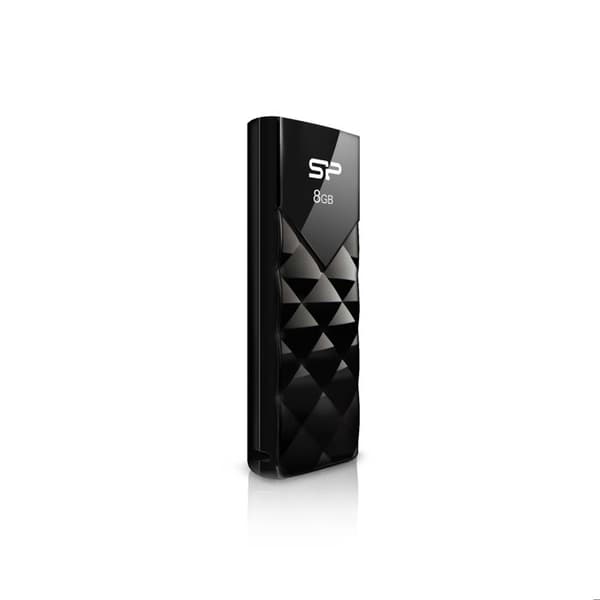 USB-nyckel - SILICON POWER - Ultima U03 - 8 GB - USB 2.0 - Svart