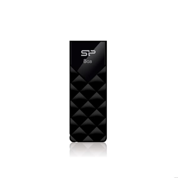 USB-nyckel - SILICON POWER - Ultima U03 - 8 GB - USB 2.0 - Svart