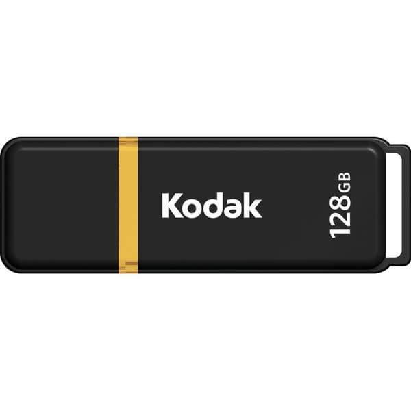 KODAK K100 USB 3.1 Flash Drive - 128 GB - Svart Svart, Gul
