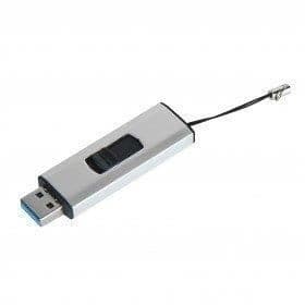 USB-minne - MEDIARANGE - MR917 - 64 GB - USB 3.0 - 175 MB/s Svart, Silver