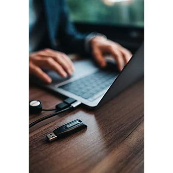 USB-minne - VERBATIM - Store 'n' Go V3 - 64 Go - USB 3.2 Gen 1 - Skjutmekanism