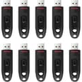 Miniatyrbild 2 av 4: USB-minne - SanDisk - Paket med 10 - 64 GB - USB 3.0 - Læs hastighed 130 MB/s