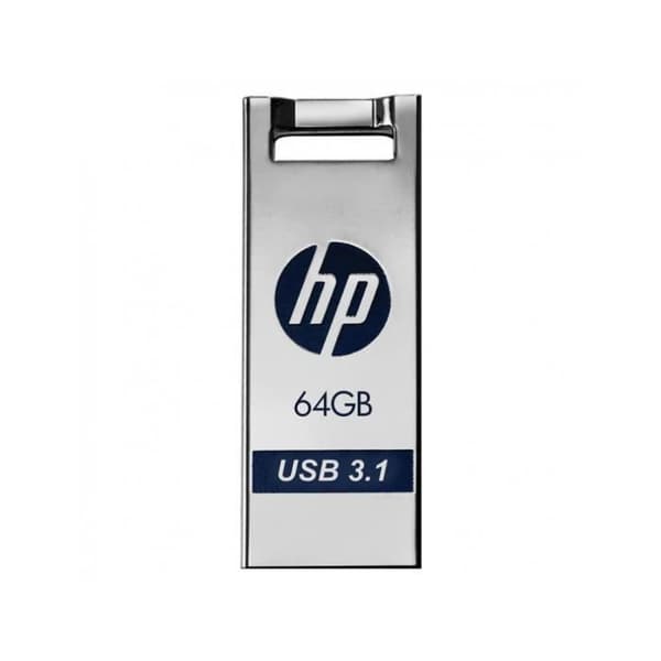 HP 64GB X795W METAL USB 3.1-nyckel - 64 GB lagringskapacitet - USB 3.0-gränssnitt - HP-märke