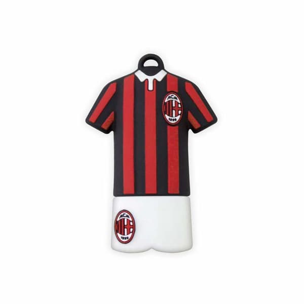 Techmade AC Milan USB-nyckel, USB-nyckel, 32 GB USB 2.0, officiell produkt