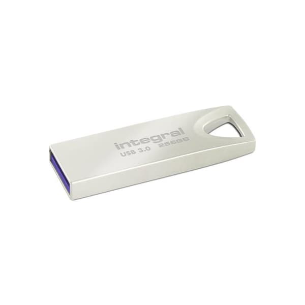 USB-sticka Integral - INFD256GBARC3.0 - 256GB USB-minne 3.2 Gen 1 Fusion med metallhus, upp till 110MB/s