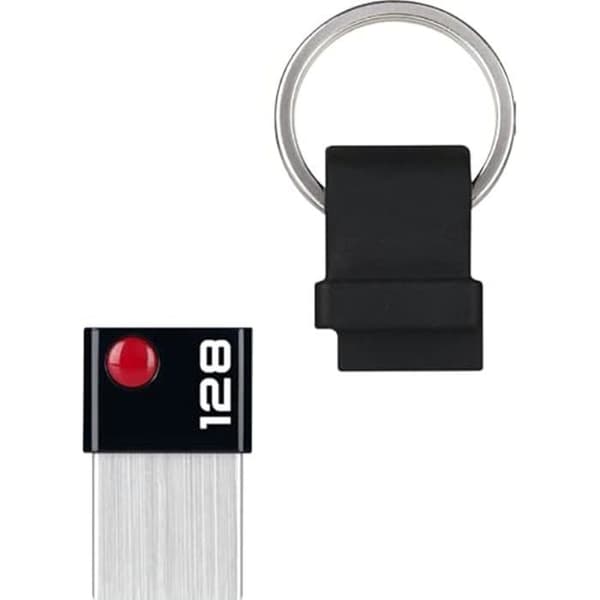 USB-minne - EMTEC - Nano Ring T100 - 128 Go - USB 3.2 - Kompakt och Praktisk Design