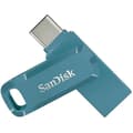 Miniatyrbild 1 av 2: USB-minne - SANDISK - Ultra Dual Drive Go - 128 Go - USB Type-C och Type-A - Hastighet upp till 400 Mo/s