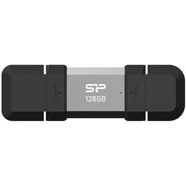 USB-minne - SP SILICON POWER - C51 - 128 Go - USB 3.2 - Type-C - Svart