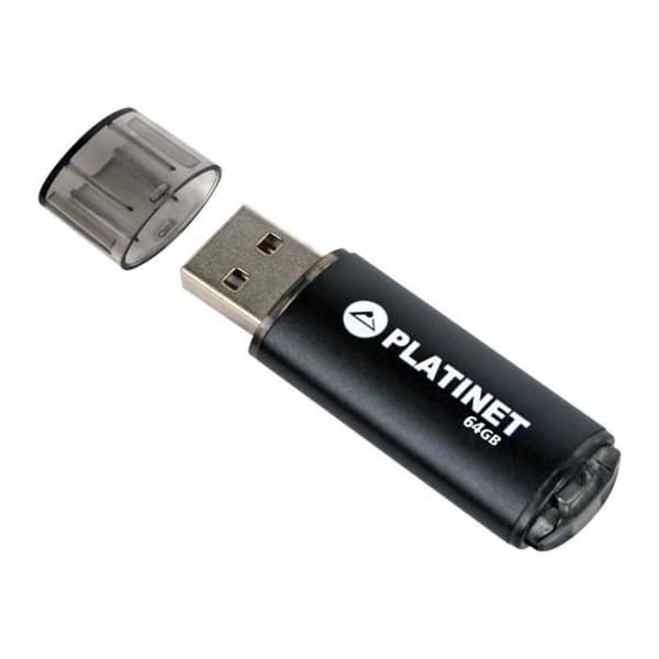 PLATINET PENDRIVE X-Depo USB-minne 64 GB USB 2.0 svart