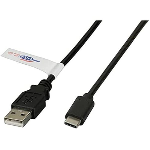 USB-kabel - EFB-ELEKTRONIK - K5258SW.1 - USB-A till USB-C - 1 m - 480 Mbps