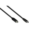Miniatyrbild 1 av 2: USB 2.0 anslutningskabel - GOOD CONNECTIONS - USB C till Mini B - 3 m - Aluminiumskydd - 480 Mbit/s