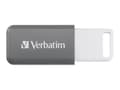Miniatyrbild 2 av 3: Verbatim V DataBar USB 2.0 Drive USB-minne 128 GB grå 49456 USB 2.0
