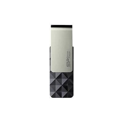 USB-nyckel - SILICON POWER - B30 - 8 GB - USB 3.0 - Svart Silver