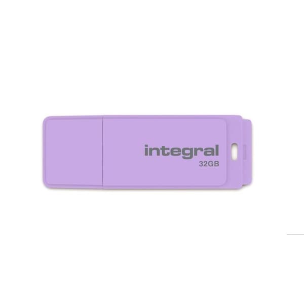 Pastell USB-nyckel - INTEGRAL - 32 GB - USB 2.0 - Lavendel