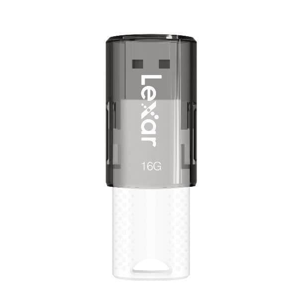 USB-minnen - LEXAR - Jumpdrive S60 - 16 GB - USB 2.0 - Färg Svart Svart