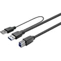 Miniatyrbild 2 av 2: USB 3.0-kabel - VIVOLINK - W128485040 - A-hane - B-hane - 15m