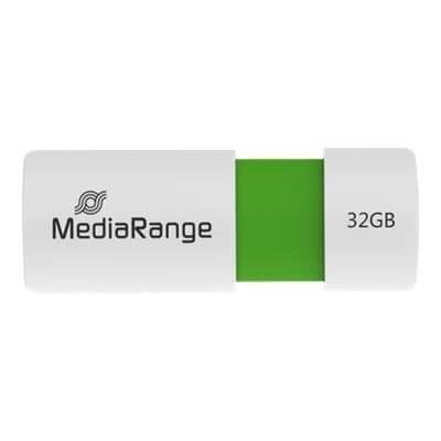 USB-nyckel - MEDIARANGE MR973 - 32 GB - USB 2.0 - Vit
