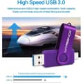 Miniatyrbild 4 av 4: USB-minne - GENERISK - Wansenda - 512 Go - USB 3.0 - Typ C - Lila