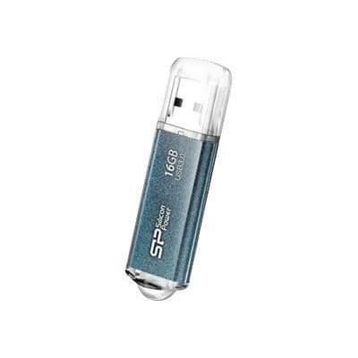SILICON POWER USB Flash Drive 3.0 M01 - 16 GB - Blå Blå
