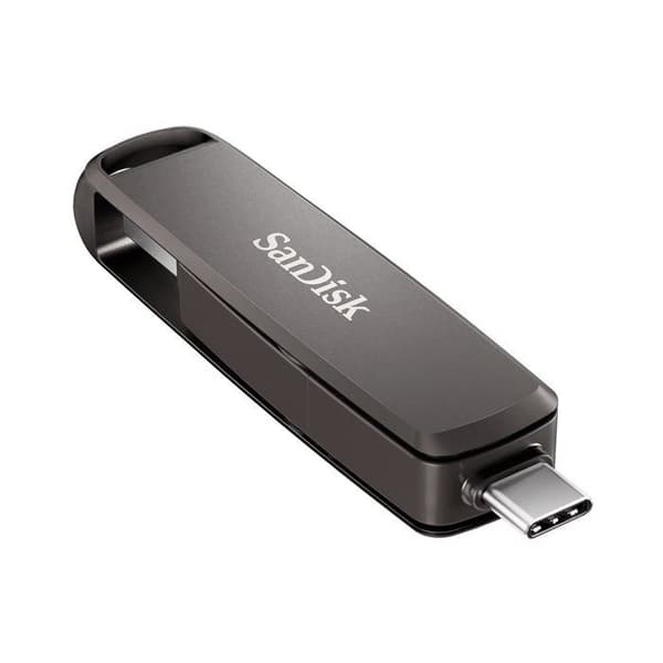 USB-minne - SanDisk - Extreme Pro Dual Drive - 2 To - USB Typ A och Typ C - 1000 Mo/s Svart
