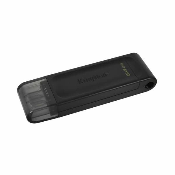 USB-minne Kingston DT70/64GB usb c Svart 64 GB