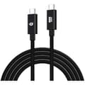 Miniatyrbild 2 av 2: USB-C 4.0-kabel - CONCEPTRONIC - 1,20 m - 5 A - 40 Gbps - Svart