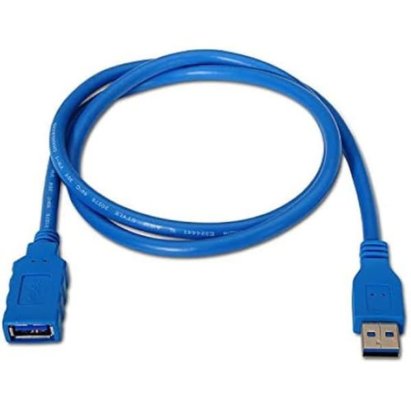 AISENS A105-0046 USB 3-förlängningskabel 2 m för externt fodral/spelkonsol/kameror