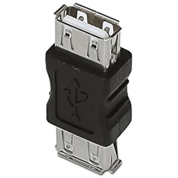 USB-adapter - AISENS - A103-0037 - Typ A honkontakt - Svart