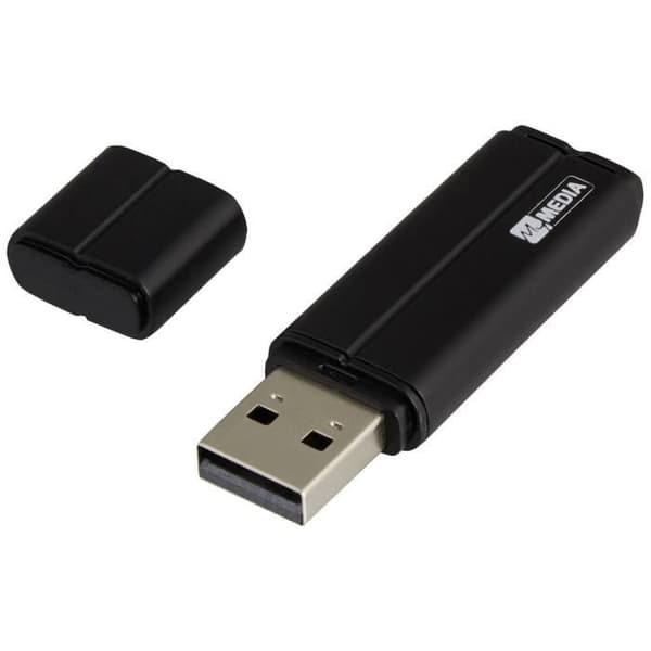 USB-nyckel - VERBATIM - My USB 2.0 Drive 32GB - Vit - USB 2.0 - 32GB Svart