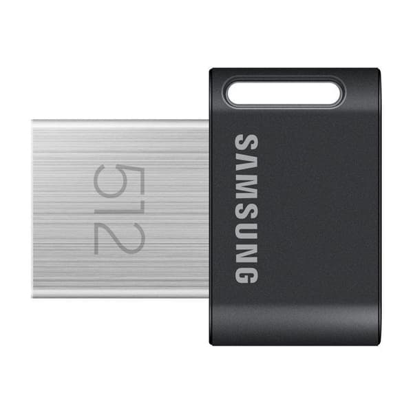 SAMSUNG FIT PLUS 512GB USB 3.1 Svart, Rostfritt stål