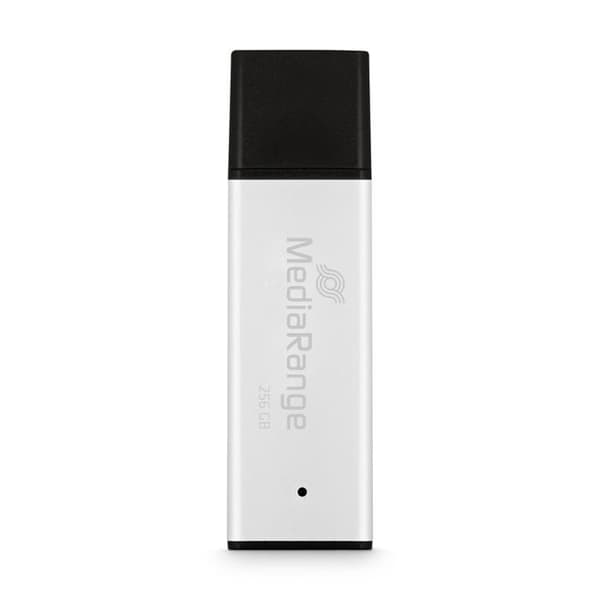 Mediarange usb-sticka - MR1903 Svart, Silver