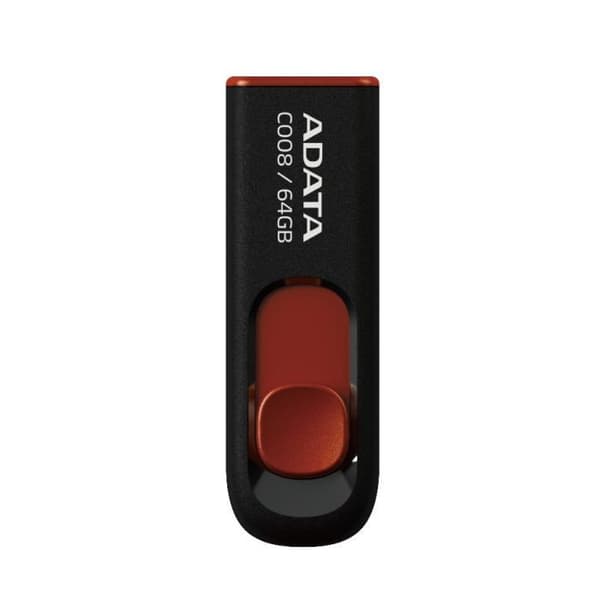 ADATA C008 USB-nyckel 64GB Röd