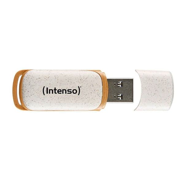 Intenso Green Line USB-minne 32 GB - Vit - USB 3.2 (1:a generationen) (USB 3.0)
