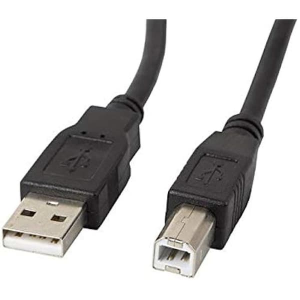 USB-kabel - LANBERG - Macho A USB Macho - 1 M - Ferrit - Svart